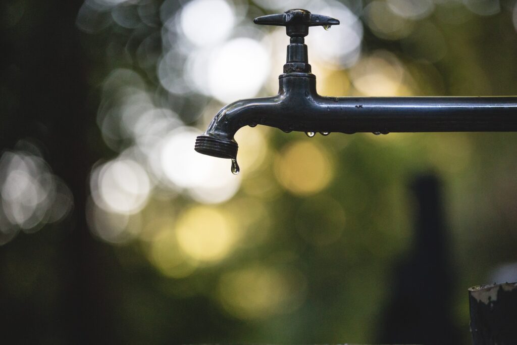 A tap that suffers from a lot of the hidden dangers of unfiltered tap water